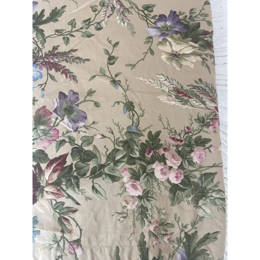 Vintage Ralph Lauren Adriana Romantic Floral Full/Queen Duvet Comforter Cover